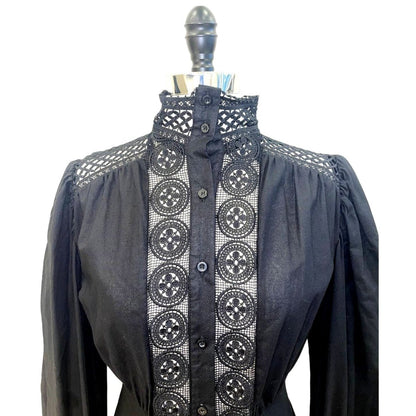 NWT WEILI ZHENG Mockneck Linen Dress - Brandsamsara