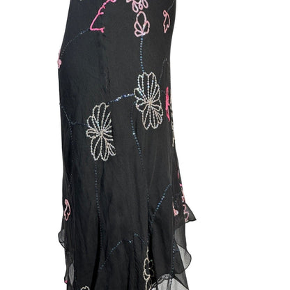 PINKO Sequin Asymmetrical Slip Dress - Brandsamsara