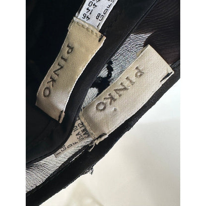 PINKO Sequin Asymmetrical Slip Dress - Brandsamsara