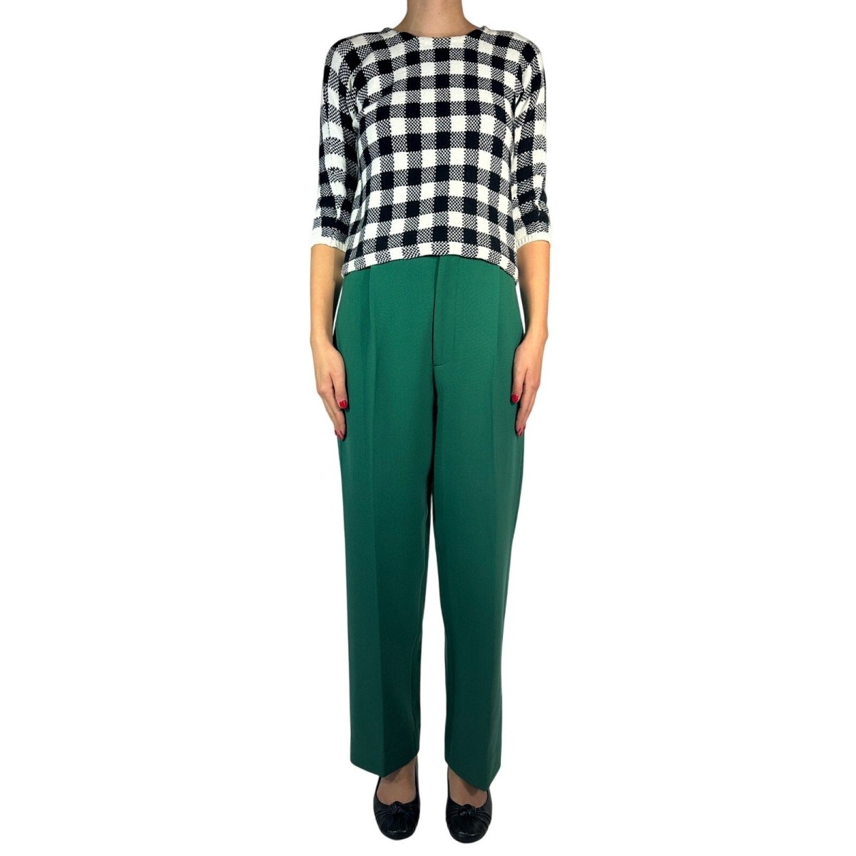 Plan C Pleat Front Pants - Brandsamsara