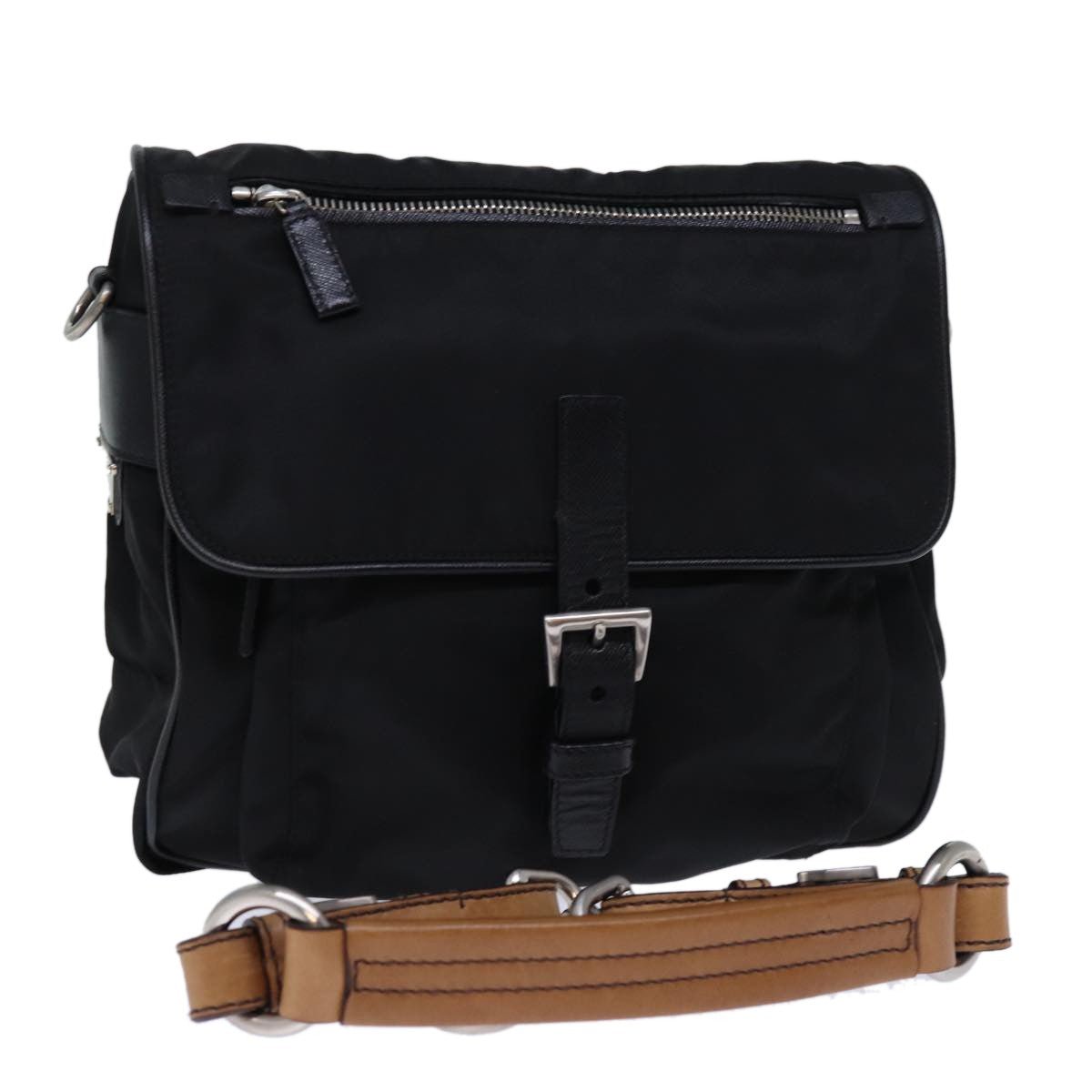 Prada Buckle Messenger - Brandsamsara