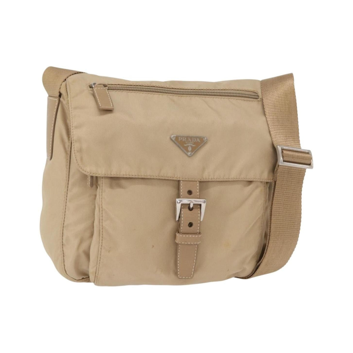 Prada Buckle Messenger Bag - Brandsamsara