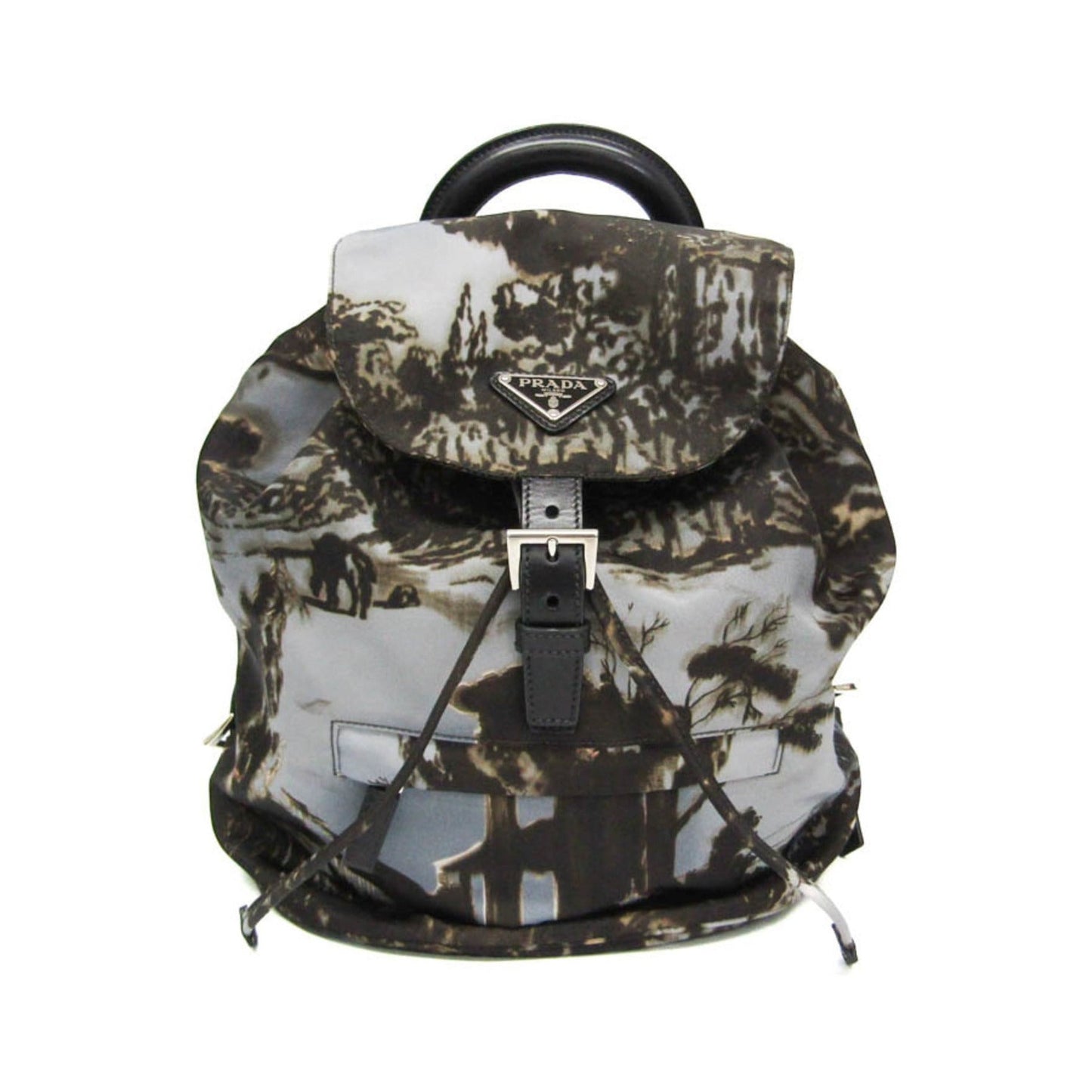 Prada Camouflage Backpack Tessuto, Multicolour, Nylon, Backpack