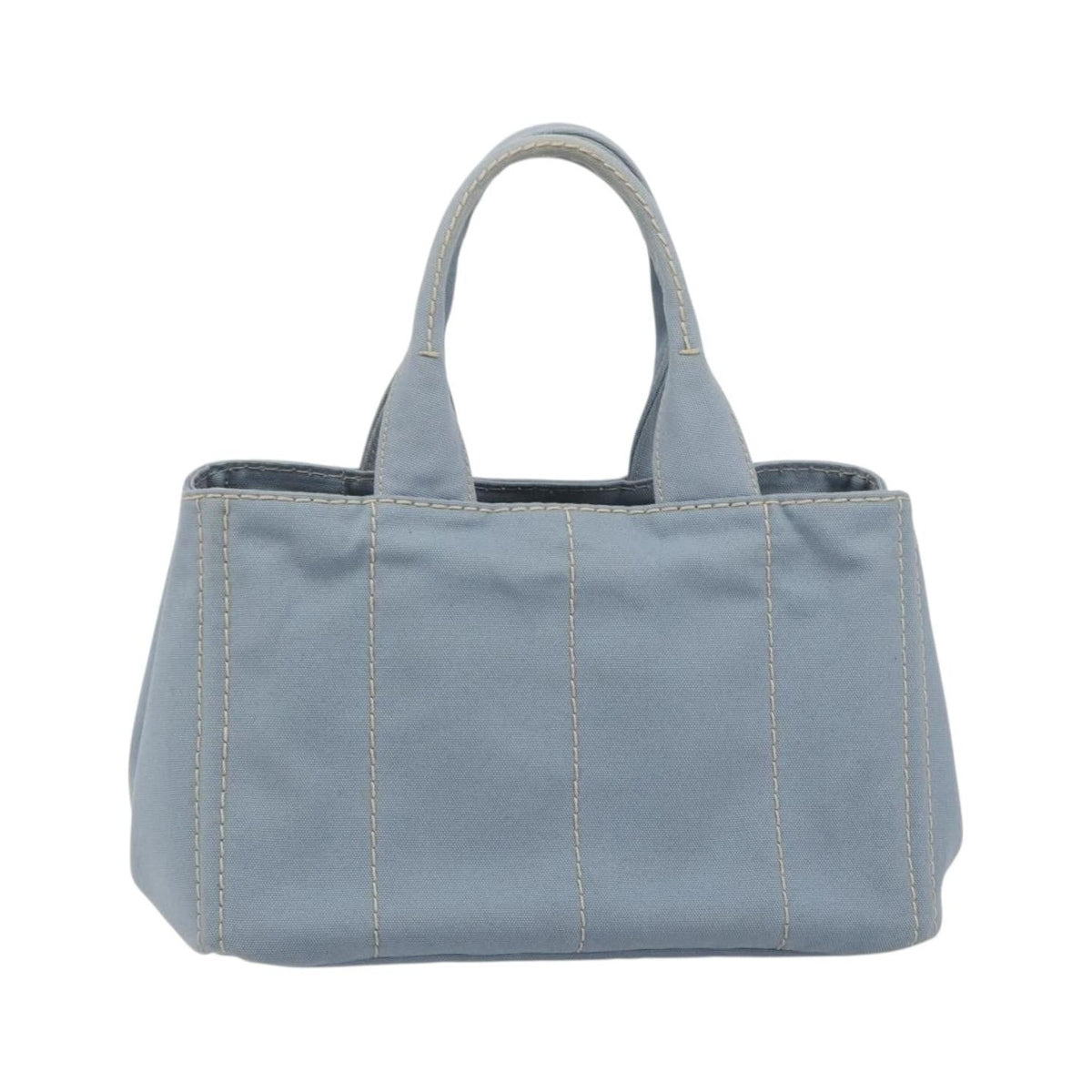 Prada Canapa Canvas, Blue, Canvas, Tote Bag