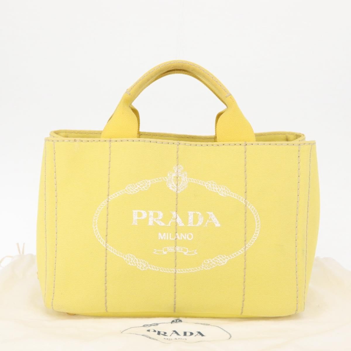 Prada Canapa Convertible Tote - Brandsamsara