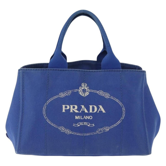 Prada Canapa Open Tote - Brandsamsara