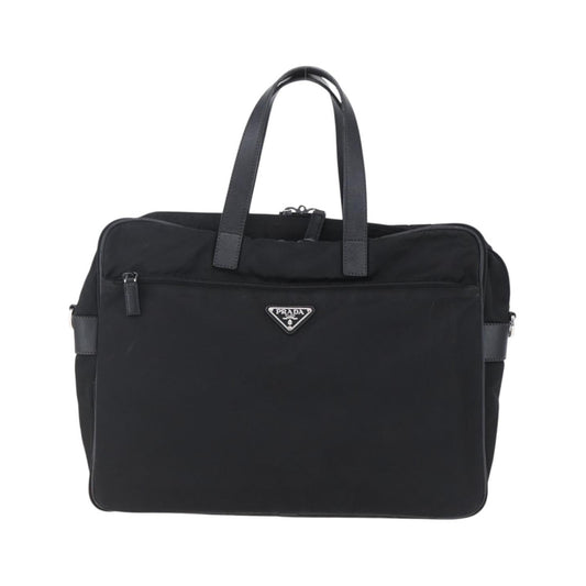 Prada Convertible Front Zip Briefcase - Brandsamsara