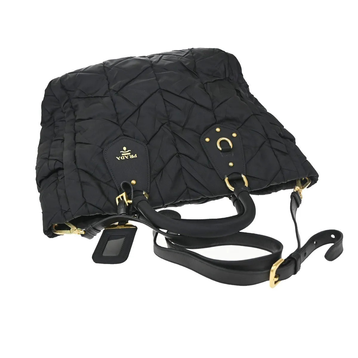 Prada Convertible Side Pocket Tote - Brandsamsara