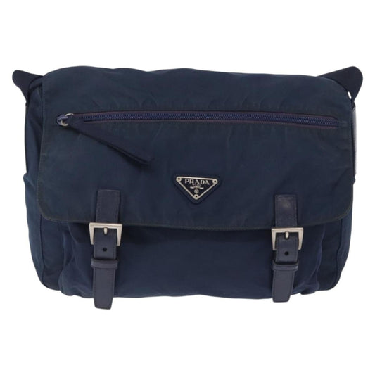 Prada Double Buckle Flap Messenger Bag - Brandsamsara