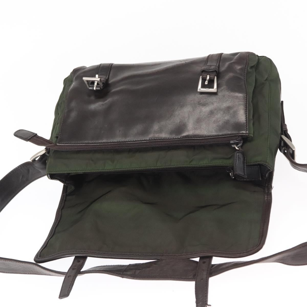 Prada Double Buckle Flap Messenger Bag - Brandsamsara