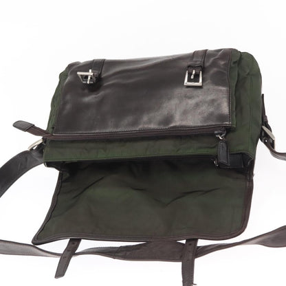 Prada Double Buckle Flap Messenger Bag - Brandsamsara