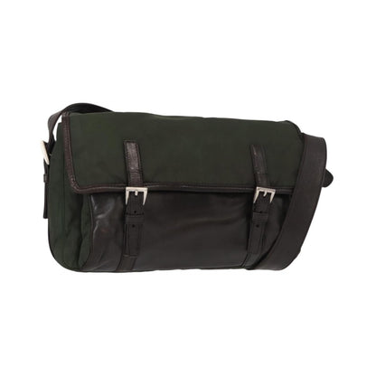 Prada Double Buckle Flap Messenger Bag - Brandsamsara