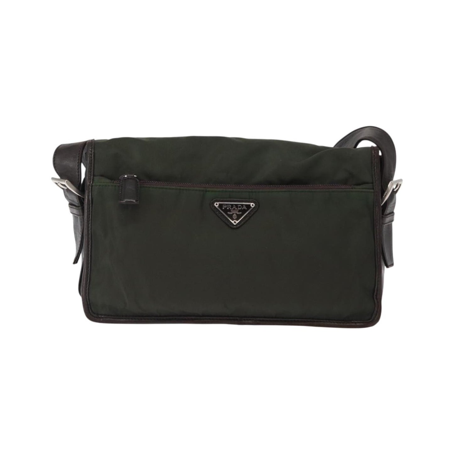 Prada Double Buckle Flap Messenger Bag - Brandsamsara