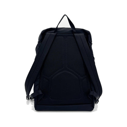 Prada Double Buckle Tessuto, Black, Nylon, Backpack