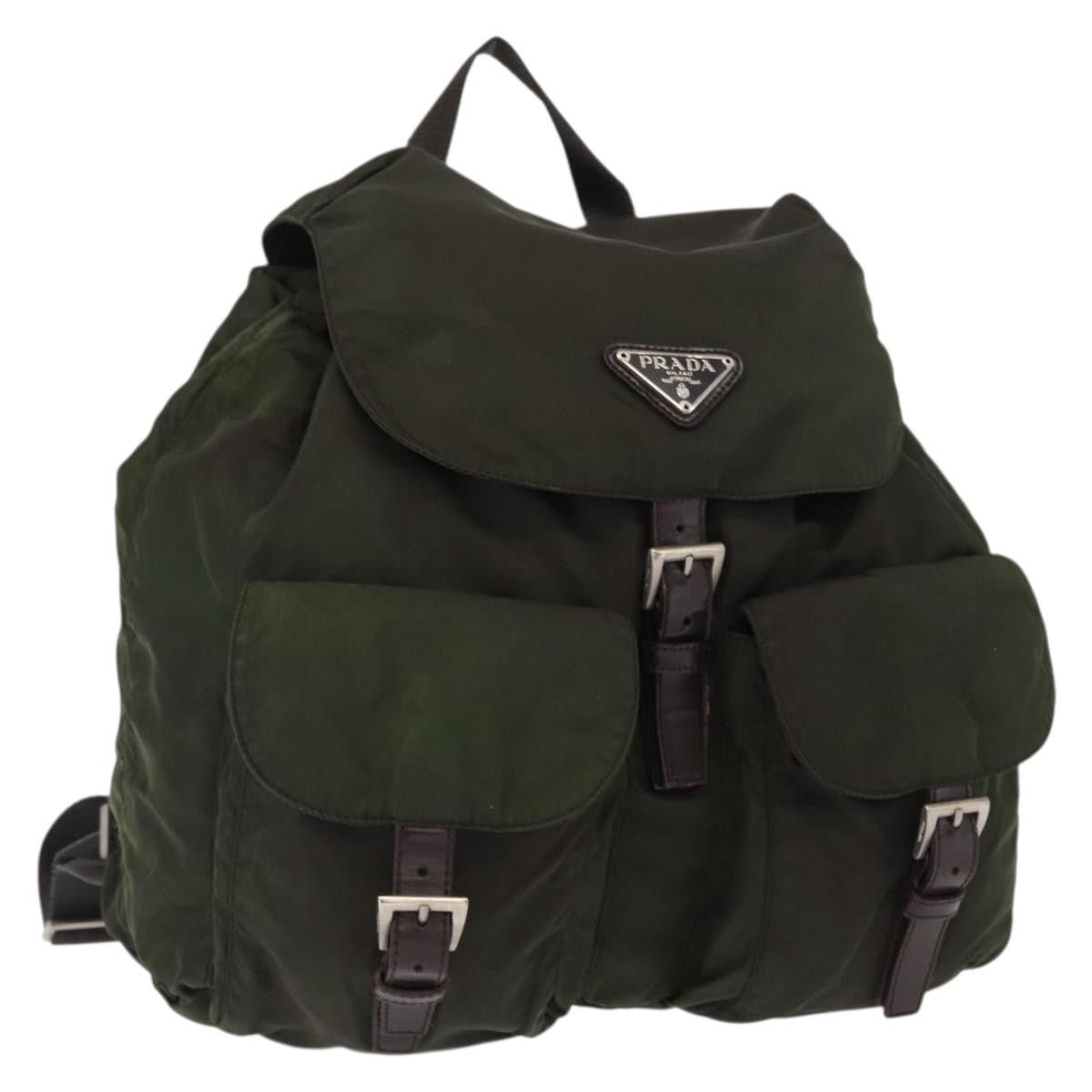 Prada Double Front Pocket Backpack - Brandsamsara