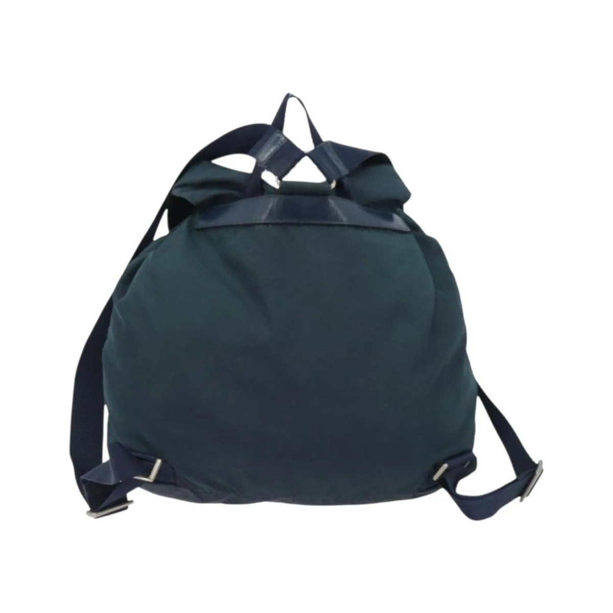 Prada Double Front Pocket Tessuto, Navy, Nylon, Backpack