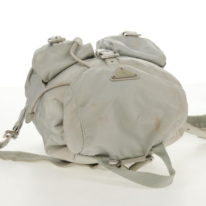 Prada Double Pocket Backpack Chain Shoulder Bag - Brandsamsara