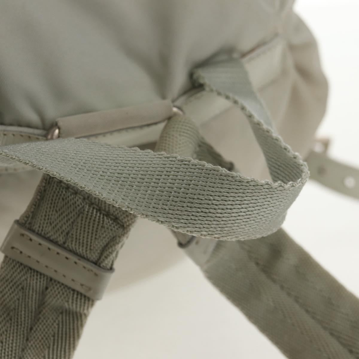 Prada Double Pocket Backpack Chain Shoulder Bag - Brandsamsara