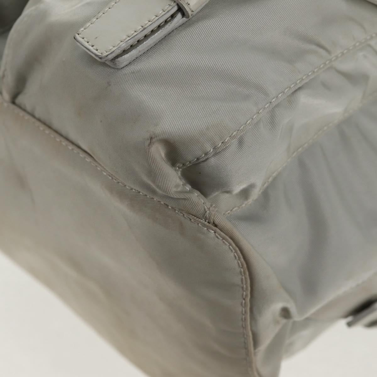 Prada Double Pocket Backpack Chain Shoulder Bag - Brandsamsara