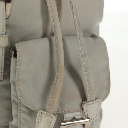 Prada Double Pocket Backpack Chain Shoulder Bag - Brandsamsara