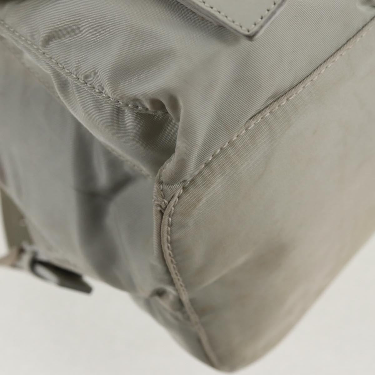 Prada Double Pocket Backpack Chain Shoulder Bag - Brandsamsara