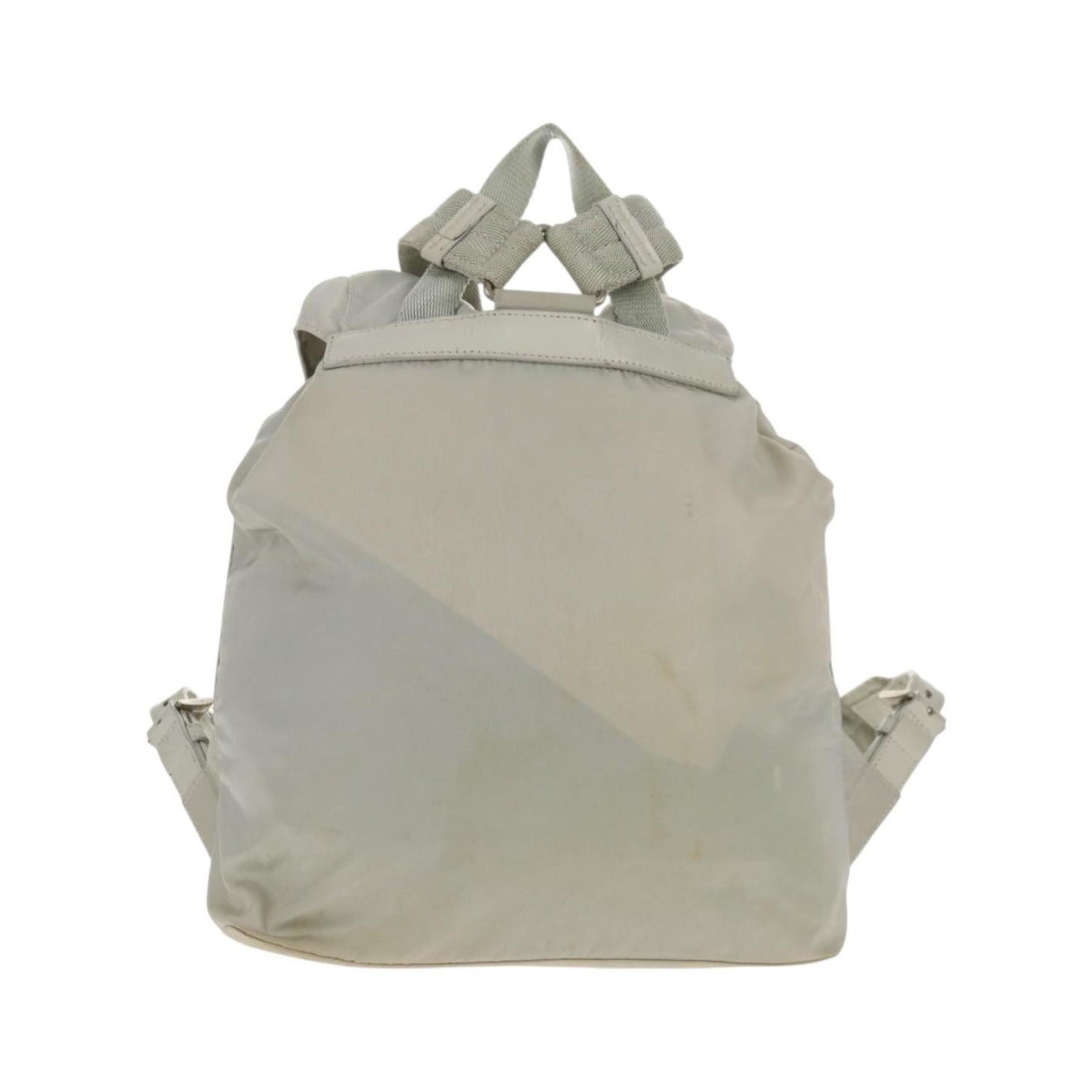 Prada Double Pocket Backpack Chain Shoulder Bag - Brandsamsara