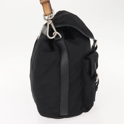Prada Double Pocket Drawstring Shoulder Bag - Brandsamsara