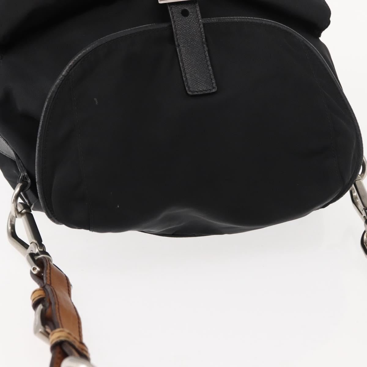 Prada Double Pocket Drawstring Shoulder Bag - Brandsamsara