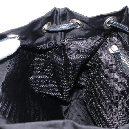 Prada Double Pocket Drawstring Shoulder Bag - Brandsamsara