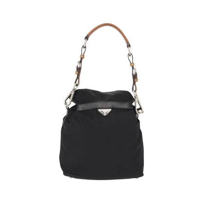 Prada Double Pocket Drawstring Shoulder Bag - Brandsamsara