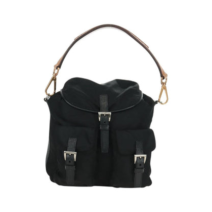 Prada Double Pocket Drawstring Shoulder Bag - Brandsamsara