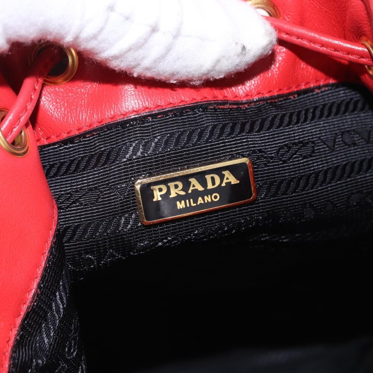Prada Drawstring Pocket Bucket - Brandsamsara
