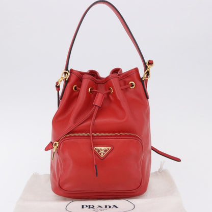 Prada Drawstring Pocket Bucket - Brandsamsara