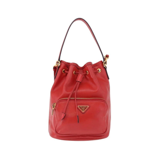 Prada Drawstring Pocket Bucket - Brandsamsara