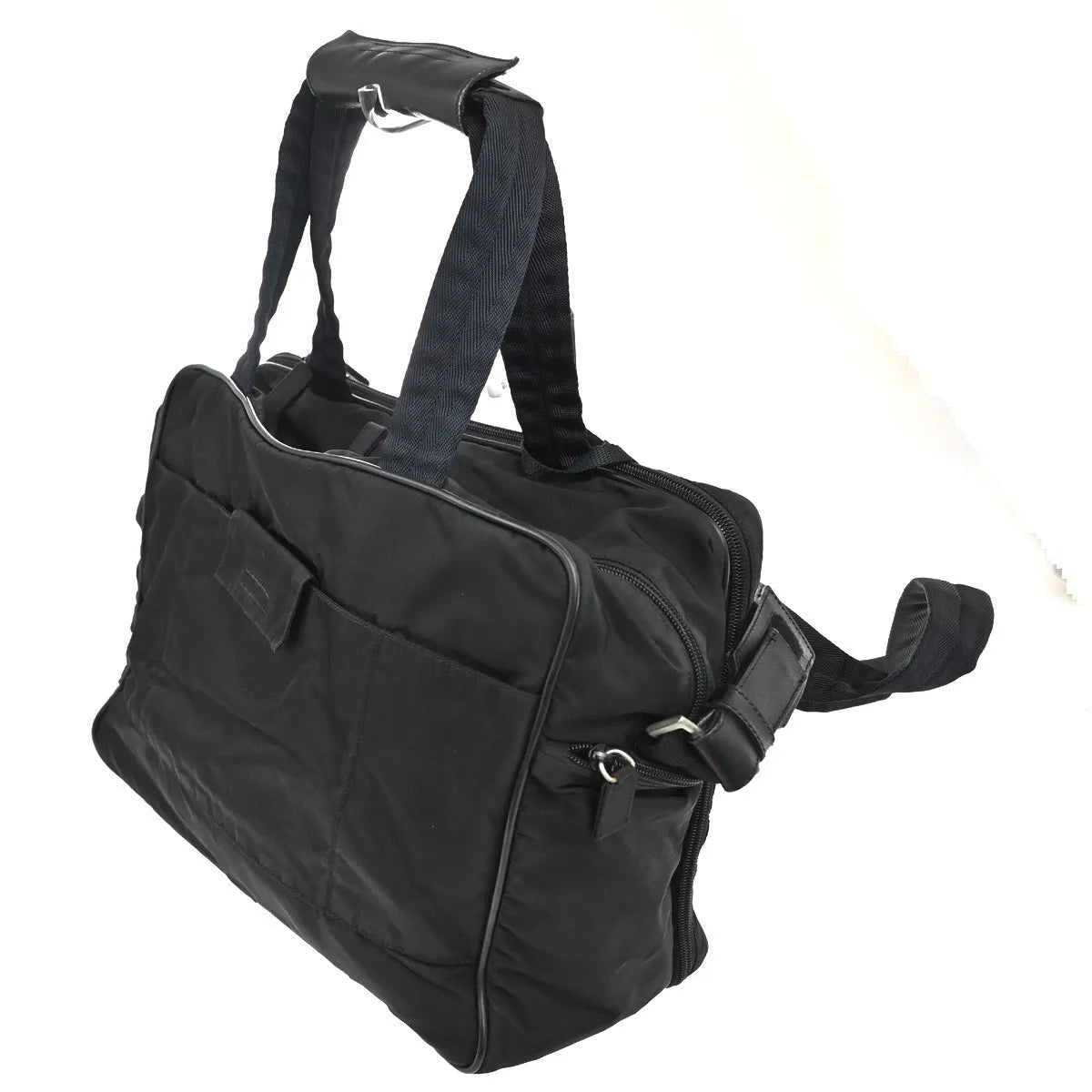Prada Expandable Front Zip Boston - Brandsamsara