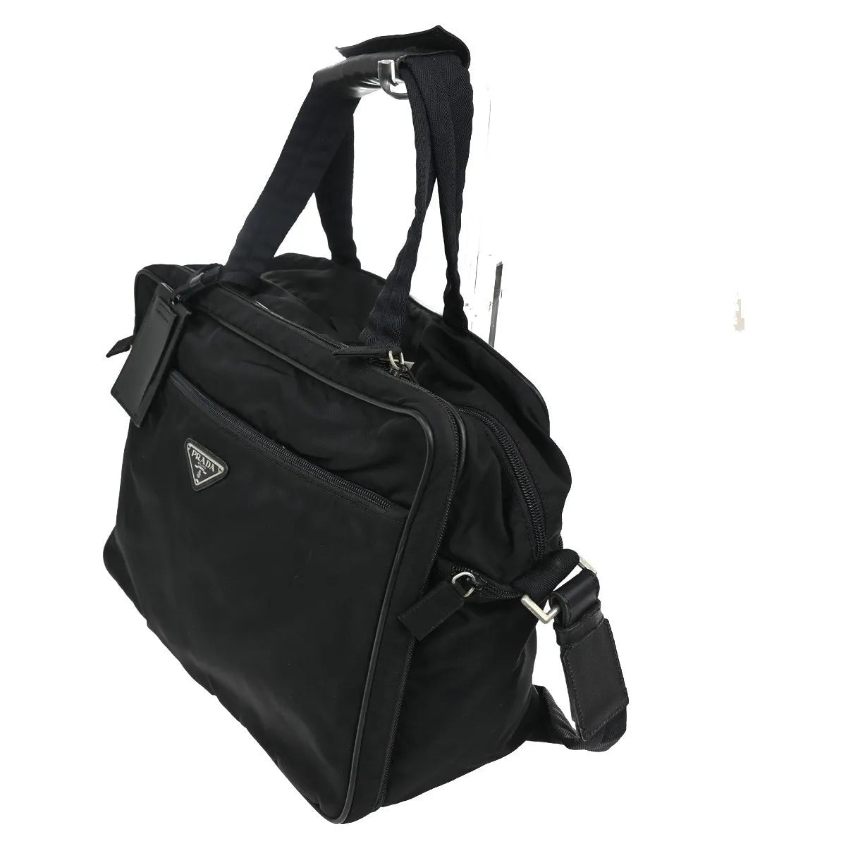 Prada Expandable Front Zip Boston - Brandsamsara