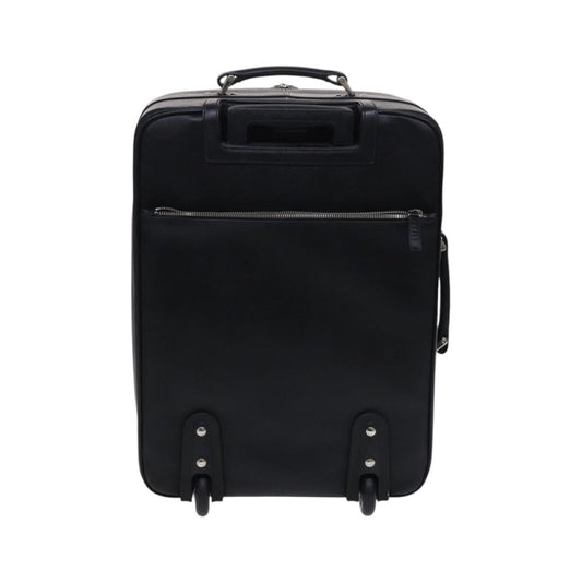 Prada Expandable Front Zip Boston Tessuto, Black, Leather, Travel Bag