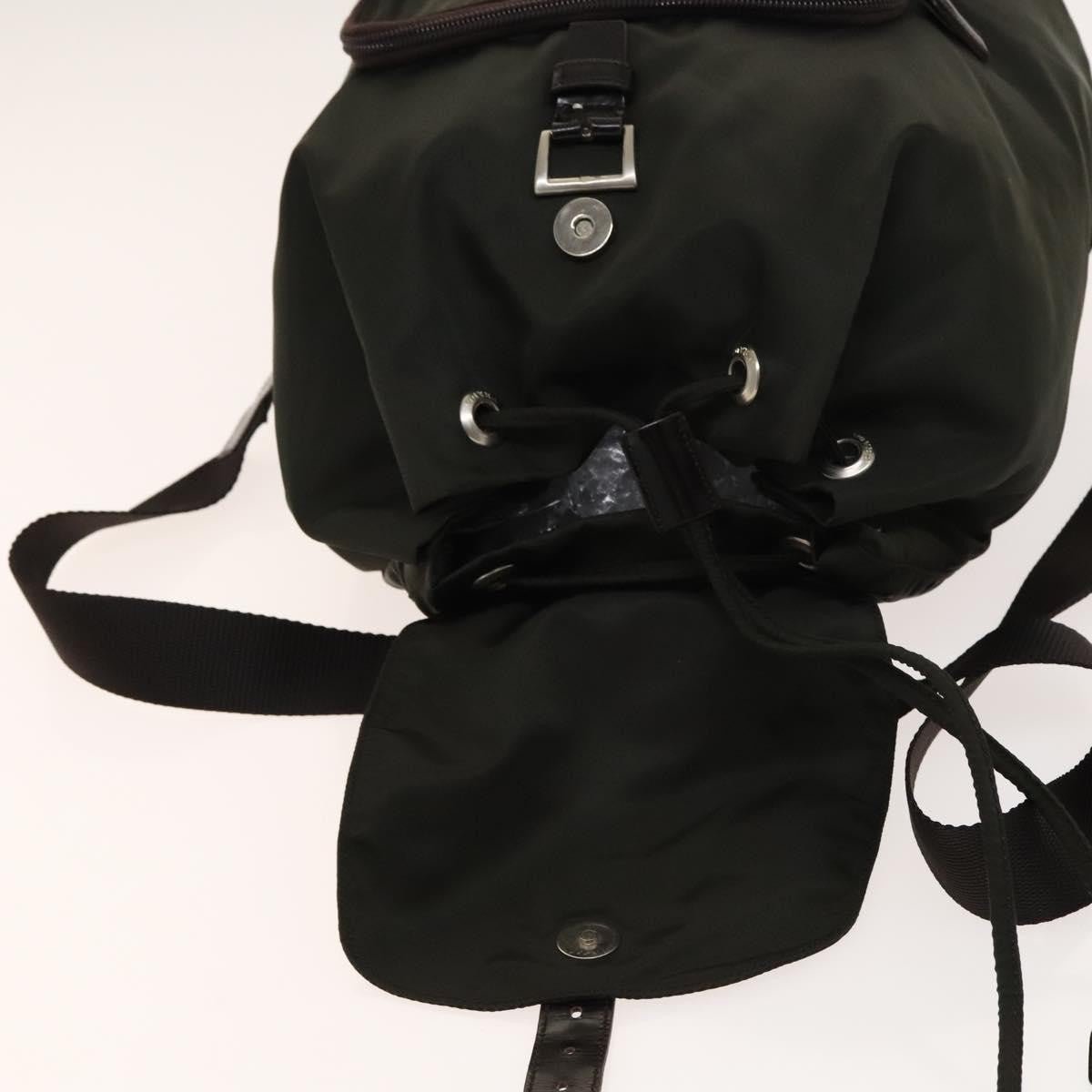 Prada Front Pocket Buckle Backpack - Brandsamsara