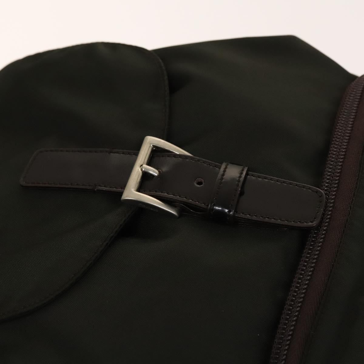 Prada Front Pocket Buckle Backpack - Brandsamsara