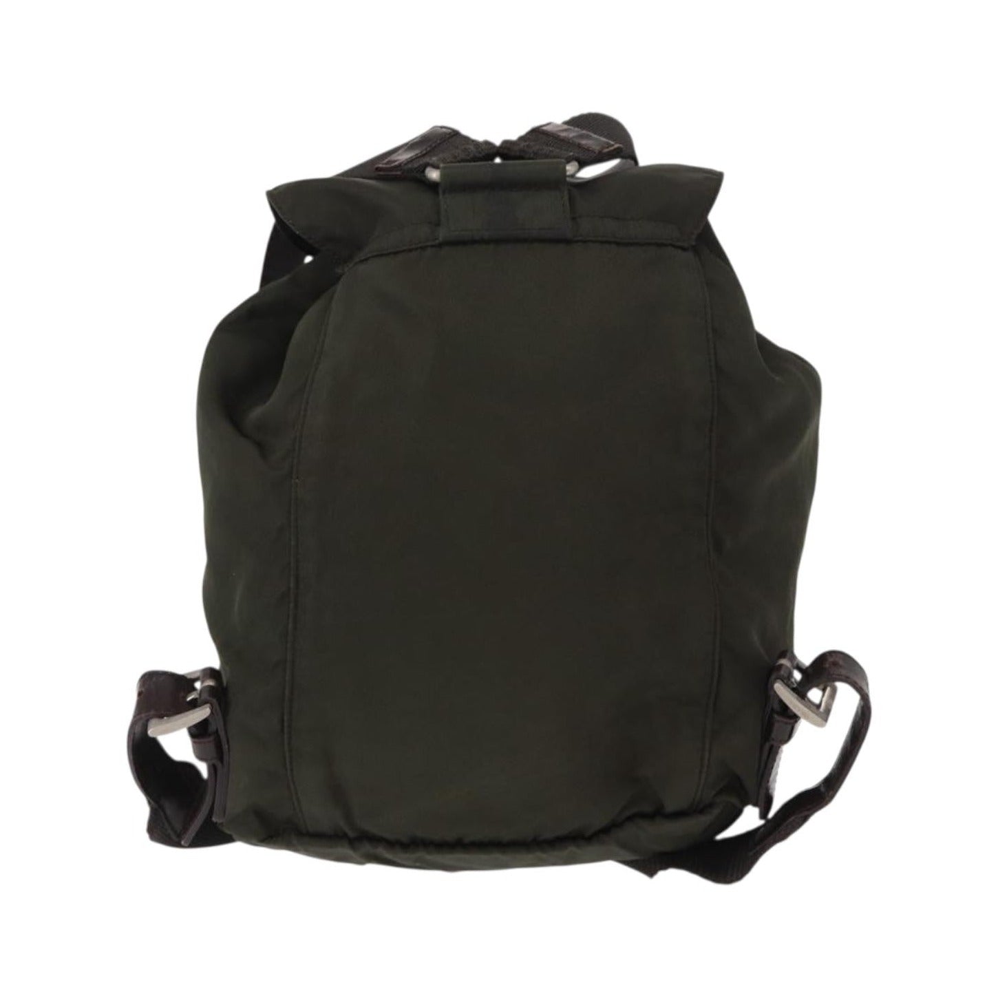 Prada Front Pocket Tessuto, Khaki, Nylon, Backpack