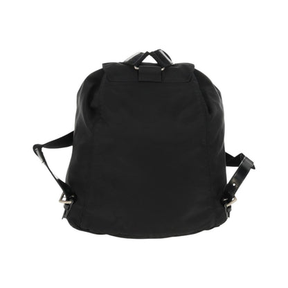 Prada Front Pocket Tessuto, Black, Nylon, Backpack