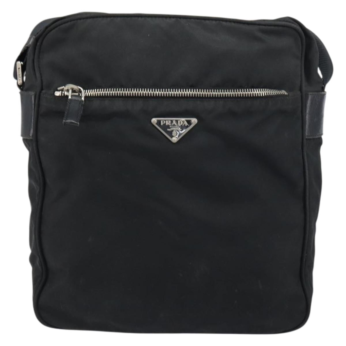 Prada Front Pocket Zip Messenger Bag - Brandsamsara