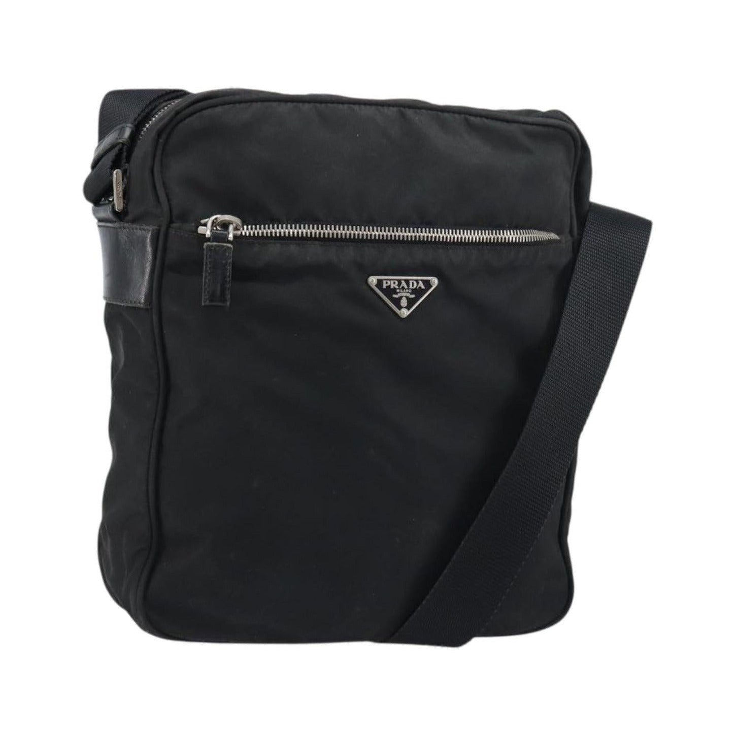 Prada Front Pocket Zip Messenger Bag - Brandsamsara