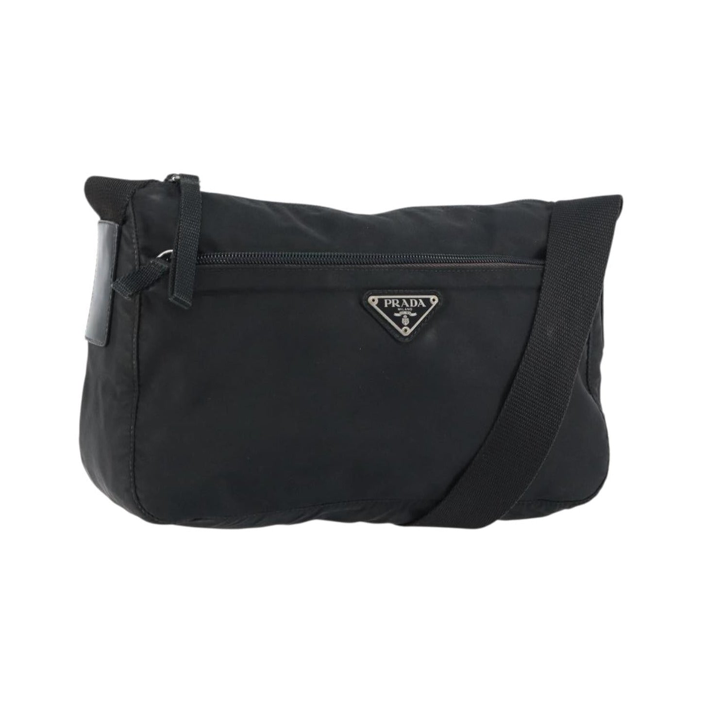 Prada Front Zip Messenger Bag - Brandsamsara