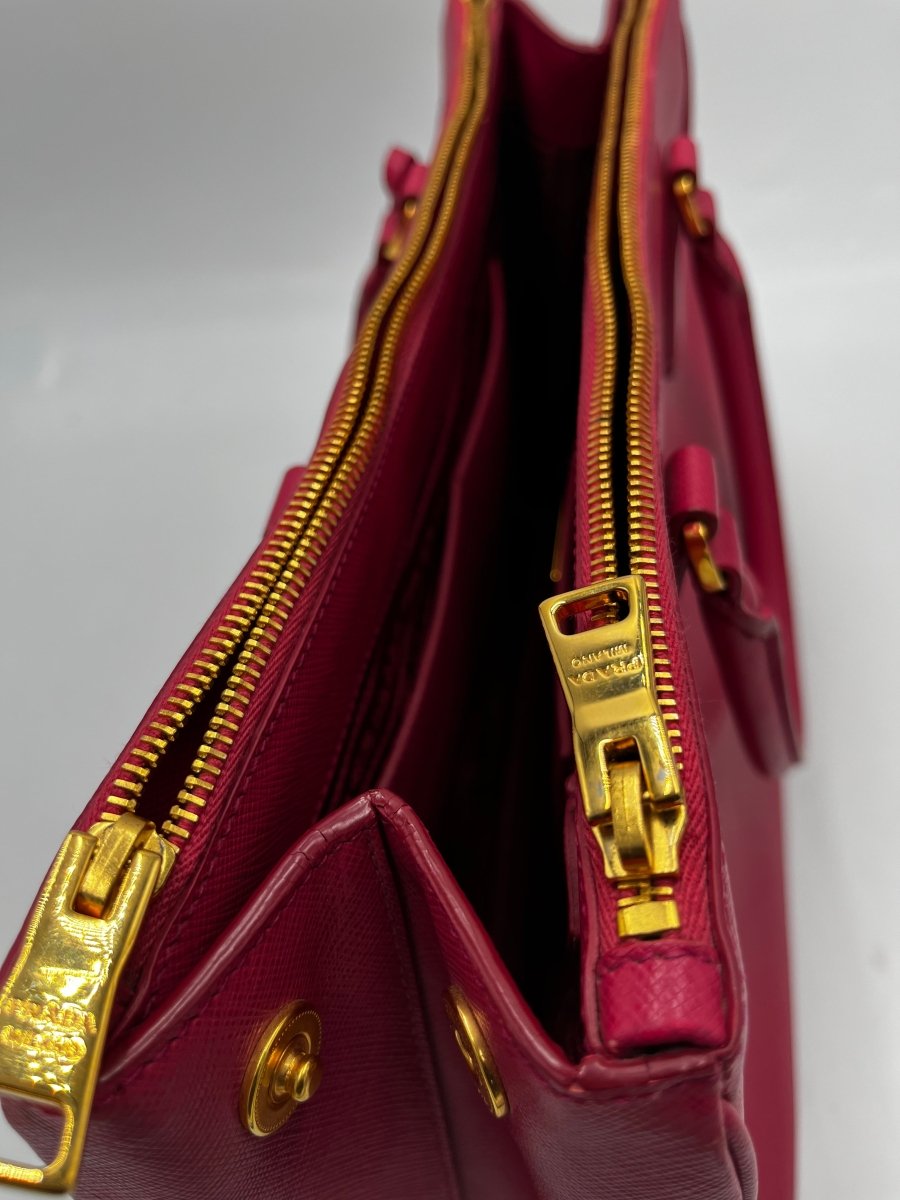 Prada Galleria Double Zip Tote - Brandsamsara