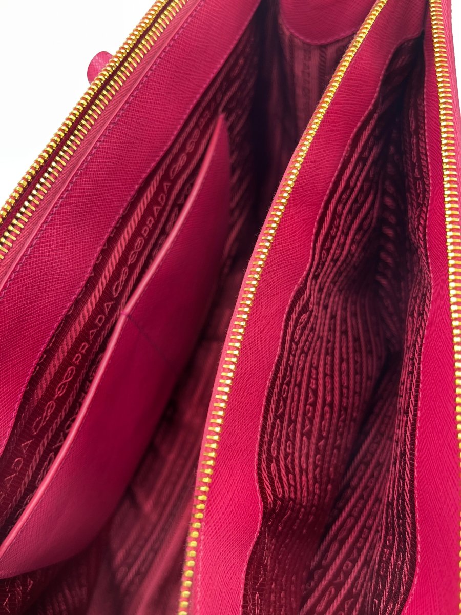 Prada Galleria Double Zip Tote - Brandsamsara