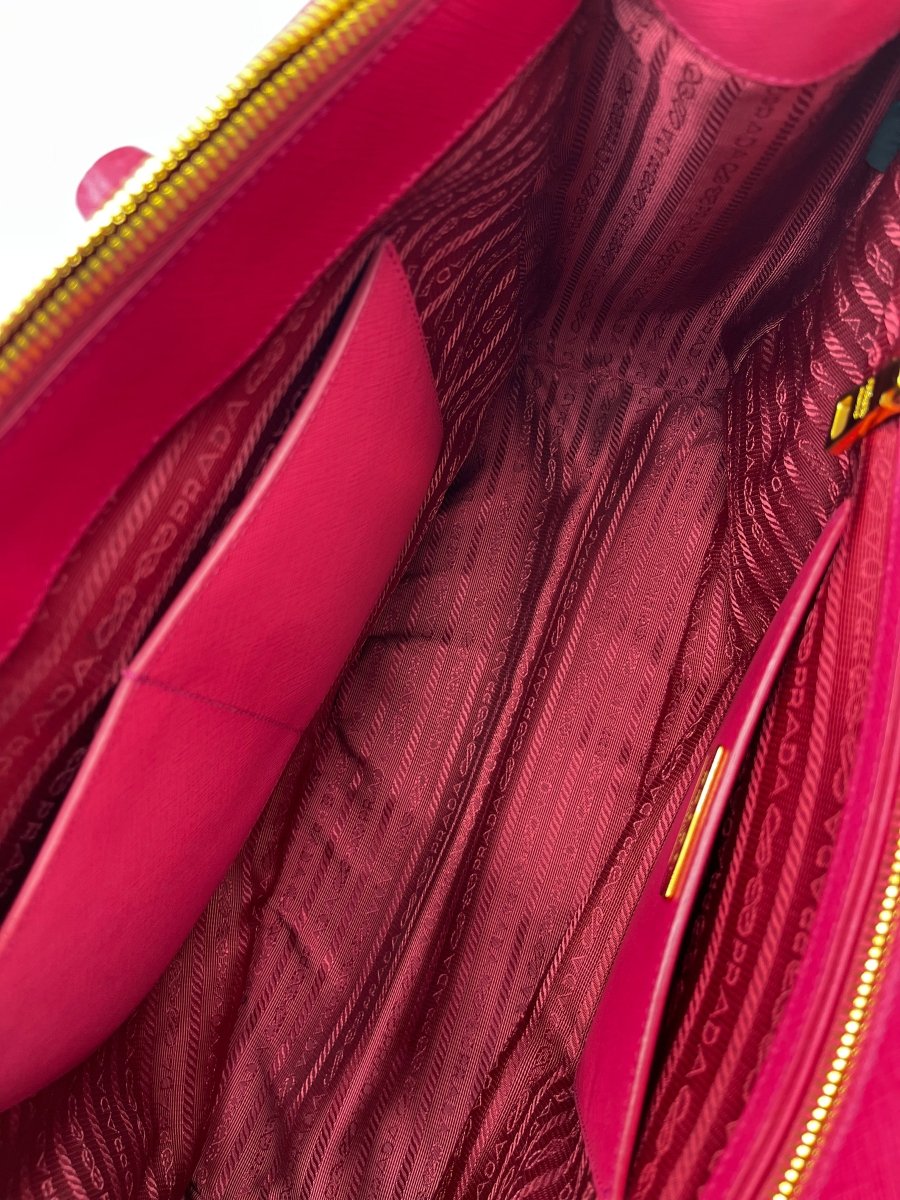 Prada Galleria Double Zip Tote - Brandsamsara