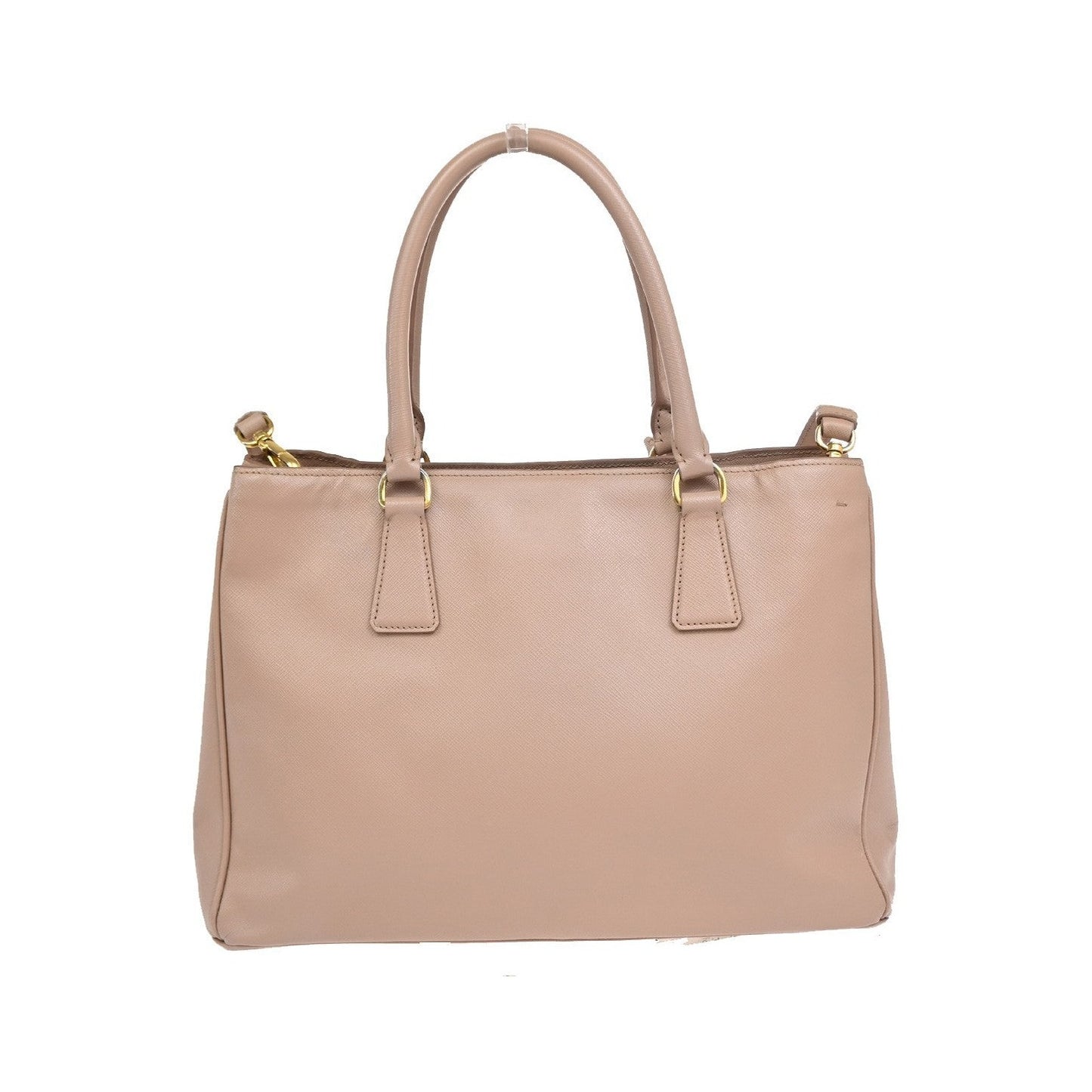 Prada Gardener's Saffiano Leather, Pink, Leather, Tote Bag