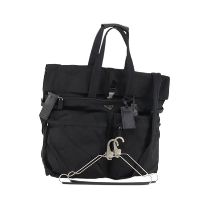 Prada Garment Carrier Tessuto, Black, Nylon, Handbag