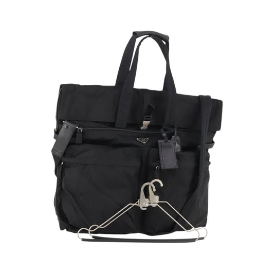 Prada Garment Carrier Tessuto, Black, Nylon, Handbag